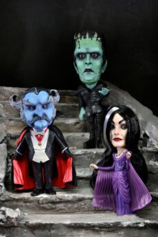 Rob Zombie's Munsters Figuras 12 cm Retro Big Head 3-Pack