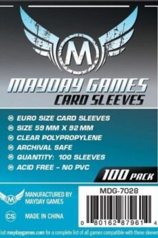 Fundas Mayday: 59×92 Mm Standard Euro Cars Sleeves