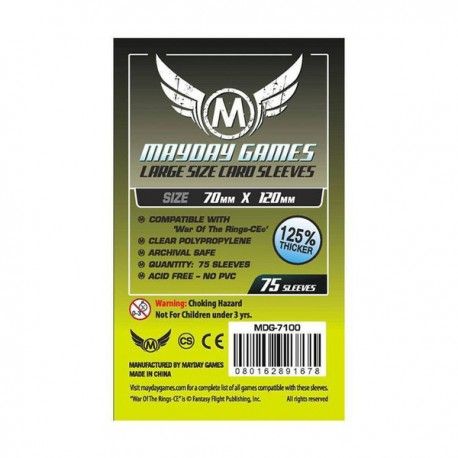 Fundas Special Order Custom Wotr-Ce Sleeves (70 Mm X 120 Mm) -75/pack