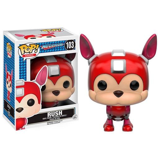 MegaMan POP! Games Vinyl Figura Rush 9 cm