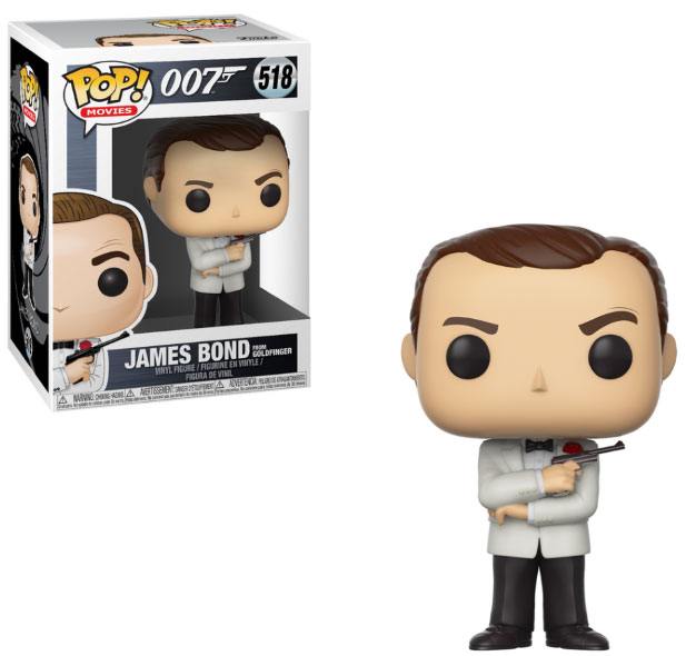 James Bond POP! Movies Vinyl Figura Sean Connery (Goldfinger) 9 cm - Imagen 2