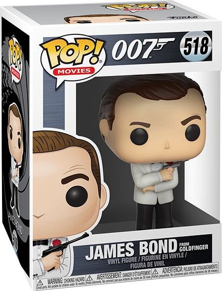 James Bond POP! Movies Vinyl Figura Sean Connery (Goldfinger) 9 cm