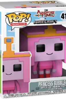 Hora de Aventuras / Minecraft Figura POP! Television Vinyl Princess Bubblegume 9 cm