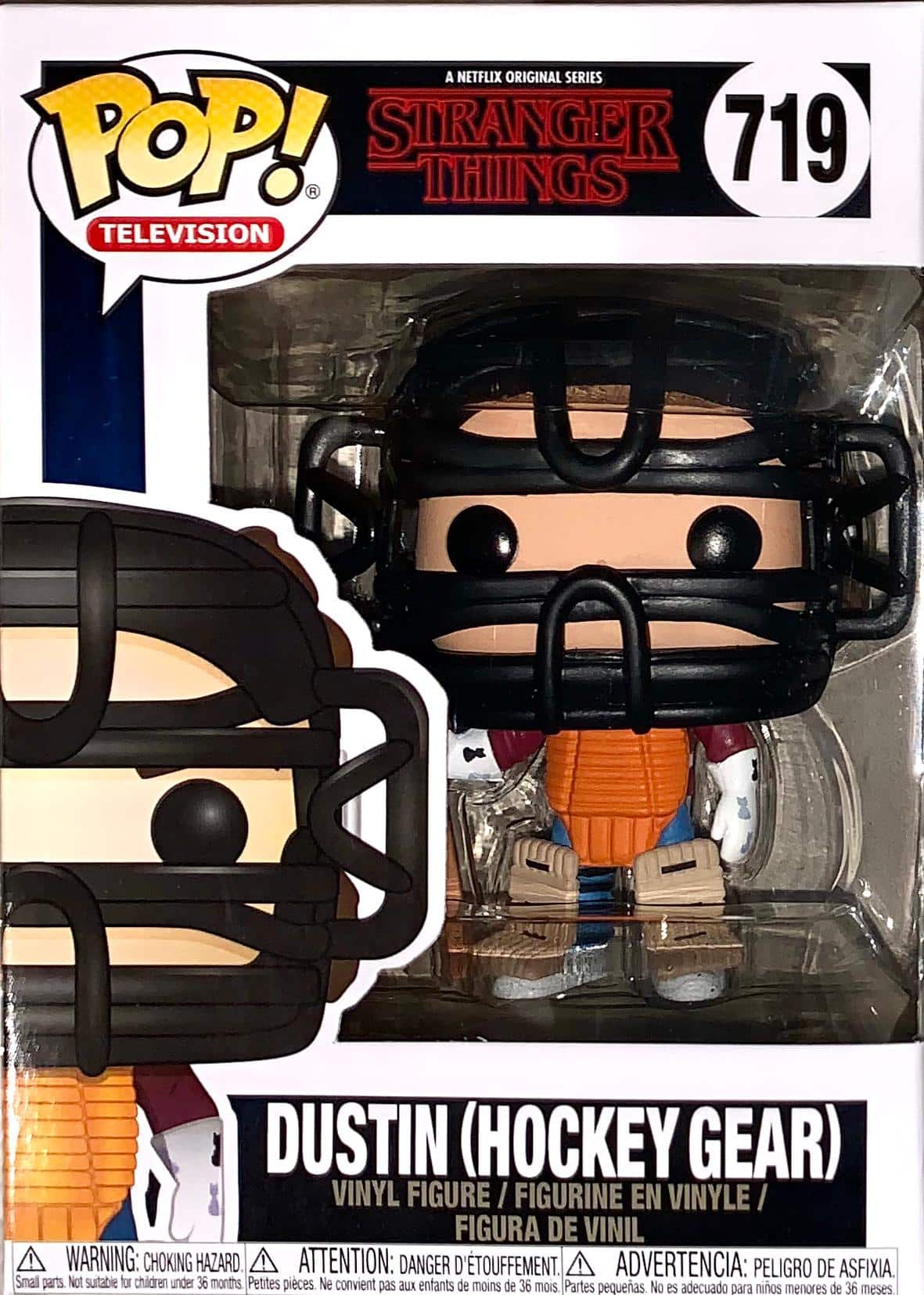 STRANGER THINGS POP - Figura de Vinilo Dustin Hockey Gear (Special Edition)