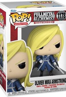 Fullmetal Alchemist Brotherhood POP! Animation Vinyl Figura Olivier Armstrong with Sword 9 cm