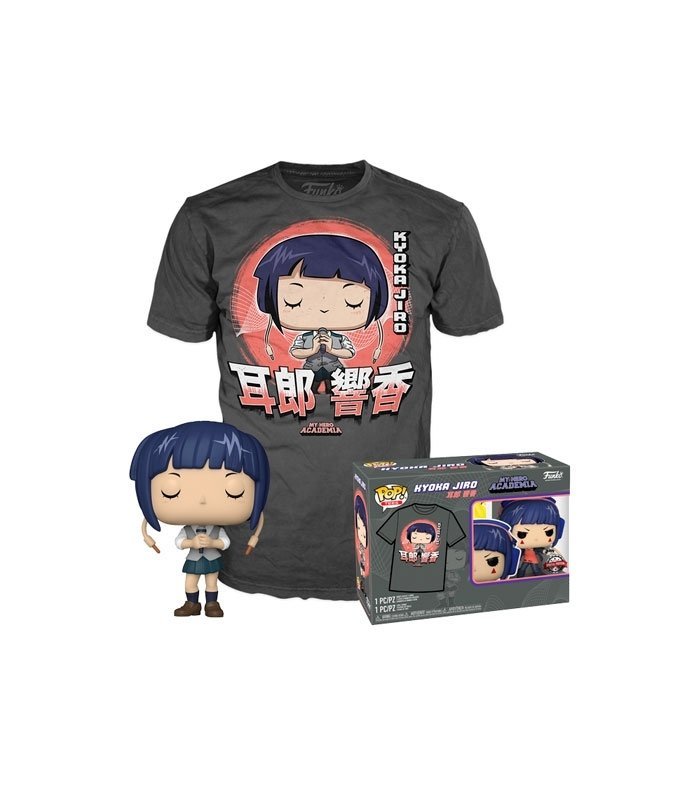PACK CAMISETA XL + FUNKO POP! MY HERO ACADEMIA - KYOKA JIRO 1208