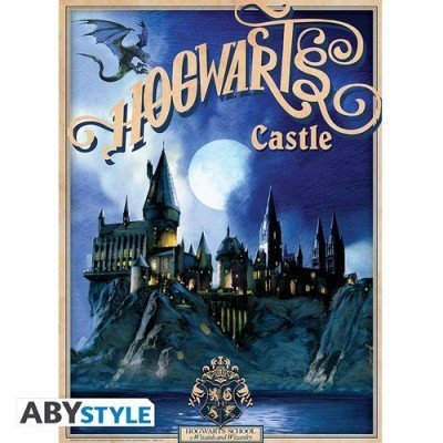 HARRY POTTER - RETRO HOGWARTS & DIAGON A