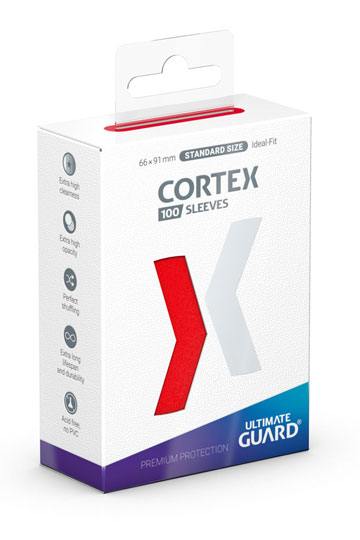 Fundas Ultimate Guard Cortex Sleeves Tamaño Estándar Rojo
