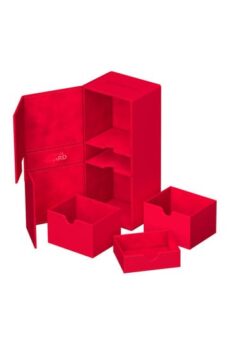 Ultimate Guard Twin Flip`n`Tray 266+ Xenoskin Rojo