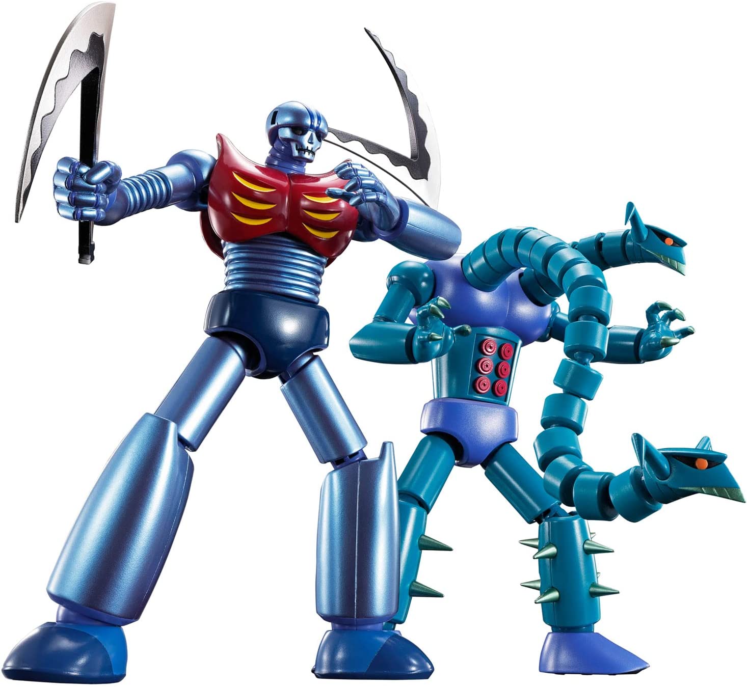 Mazinger Z Figuras Garada K-7 GX-25R & Doubulas M-2 GX-26R Diecast Soul of Chogokin 16 cm.