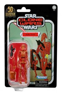 VIN BATTLE DROID FIGURA 10 CM STAR WARS VINTAGE CO