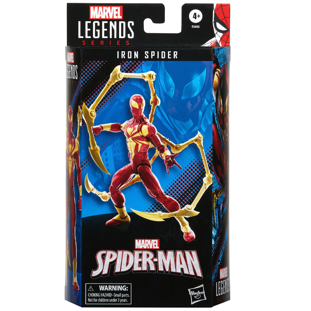 SPIDERMAN IRON SPIDER FIGURA 15 CM SPIDERMAN MARVEL