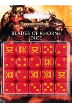 AGE OF SIGMAR: BLADES OF KHORNE DICE
