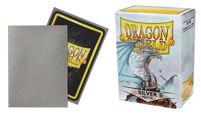 Fundas Dragon Shield Standard Sleeves - Matte Silver - Imagen 2