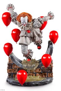 Estatua It Capítulo Dos 1/10 - Deluxe Art Scale Pennywise 21 cm