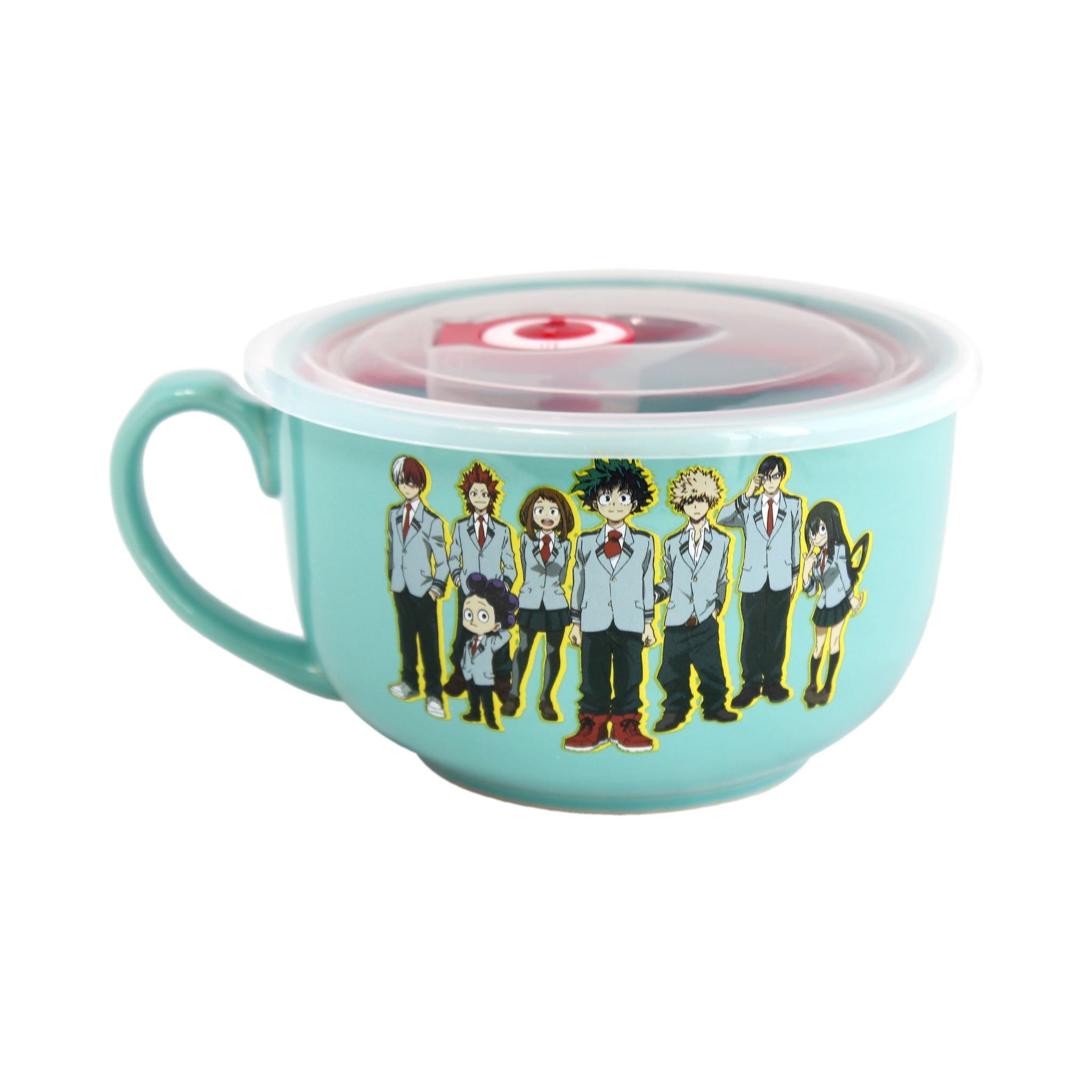 MY HERO ACADEMIA - Bol à Ramen avec Baguette 470ml - Izuku M... Cuisine et table
