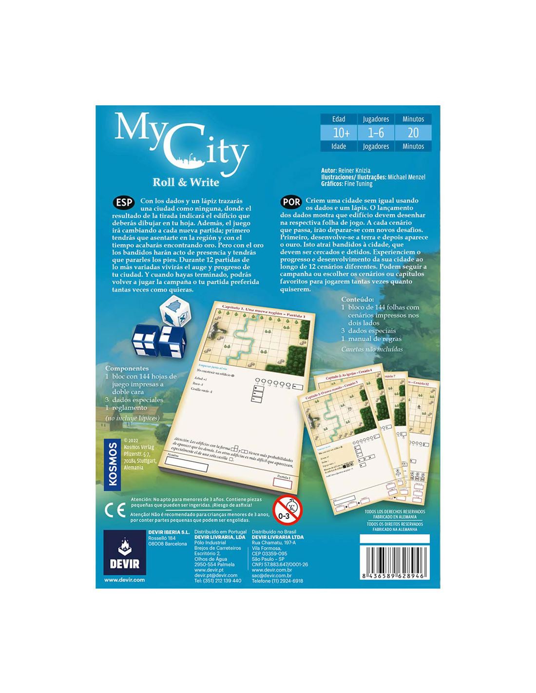 MY CITY ROLL & WRITE - Imagen 2