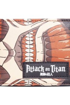 Attack on Titan Monedero Bifold Graphic Patch