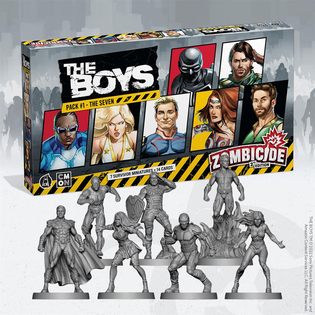 Zombicide 2E: The Boys Pack #1: The Seven - Imagen 2