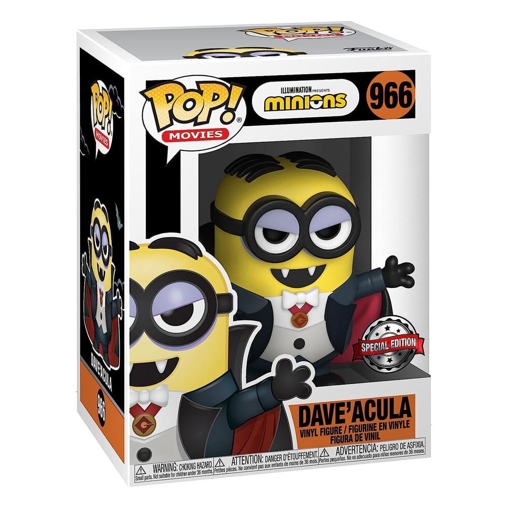THE MINIONS - POP N° 966 - Dave'acula 'Special Edition'