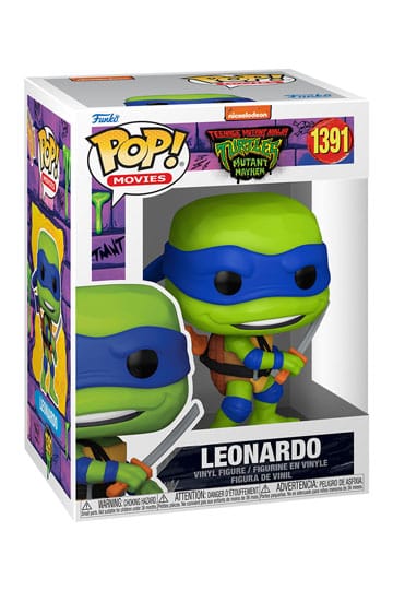 TEENAGE MUTANT NINJA TURTLES MAYHEM - POP Movies N° 1391 - Leonardo
