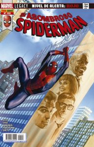 EL ASOMBROSO SPIDERMAN 143 MARVEL LEGACY. NIVEL DE ALERTA: ROJO