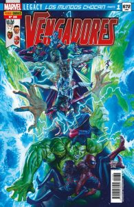 VENGADORES 89 MARVEL LEGACY. LOS MUNDOS CHOCAN PARTE 1