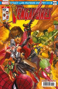 VENGADORES 91 MARVEL LEGACY. LOS MUNDOS CHOCAN PARTE 3