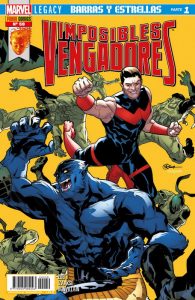 IMPOSIBLES VENGADORES 59 MARVEL LEGACY. BARRAS Y ESTRELLAS PARTE 1