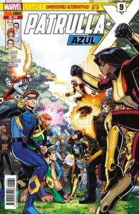 PATRULLA-X AZUL 9 MARVEL LEGACY. DIMENSIONES ALTERNATIVAS PARTES 2 Y 3