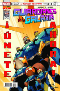 GUARDIANES DE LA GALAXIA V2 61 MARVEL LEGACY. LA BÚSQUEDA DEL INFINITO PARTES 1 Y 2