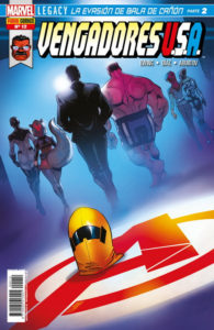 VENGADORES USA 12 MARVEL LEGACY. LA EVASIÓN DE BALA DE CAÑÓN PARTE 2