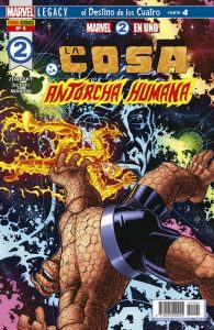 MARVEL 2 EN 1. LA COSA Y LA ANTORCHA HUM