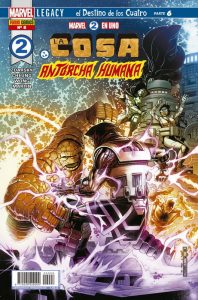MARVEL 2 EN 1. LA COSA Y LA ANTORCHA HUM