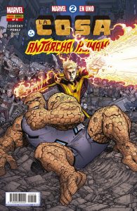 MARVEL 2 EN 1. LA COSA Y LA ANTORCHA HUM