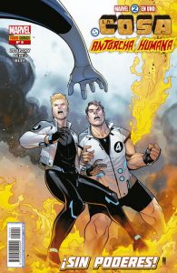 MARVEL 2 EN 1. LA COSA Y LA ANTORCHA HUM