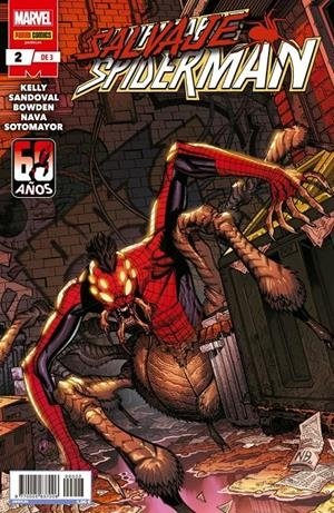 SALVAJE SPIDERMAN N 2 DE 3