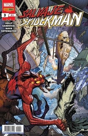 SALVAJE SPIDERMAN N 3 DE 3