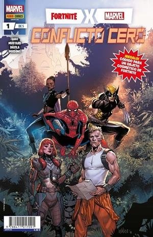 MARVEL/FORTNITE CONFLICTO CERO 01 DE 05