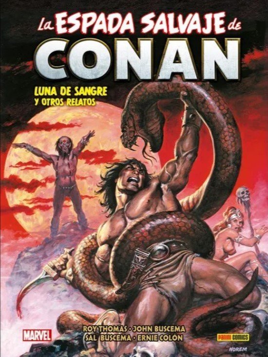 Biblioteca Conan. La Espada Salvaje de Conan 14. Luna de sangre y otros relatos