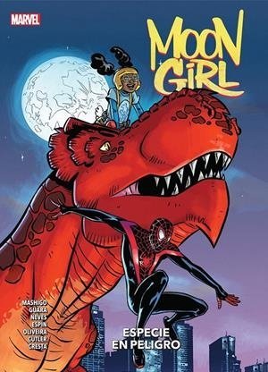 MARVEL ACTION.MOON GIRL ESPECIE EN PELIGRO