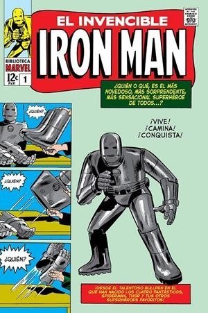 BIBLIOTECA MARVEL. EL INVENCIBLE IRON-MAN 1 : 1963 : TALES OF SUSPENSE 39-47 USA - Imagen 2