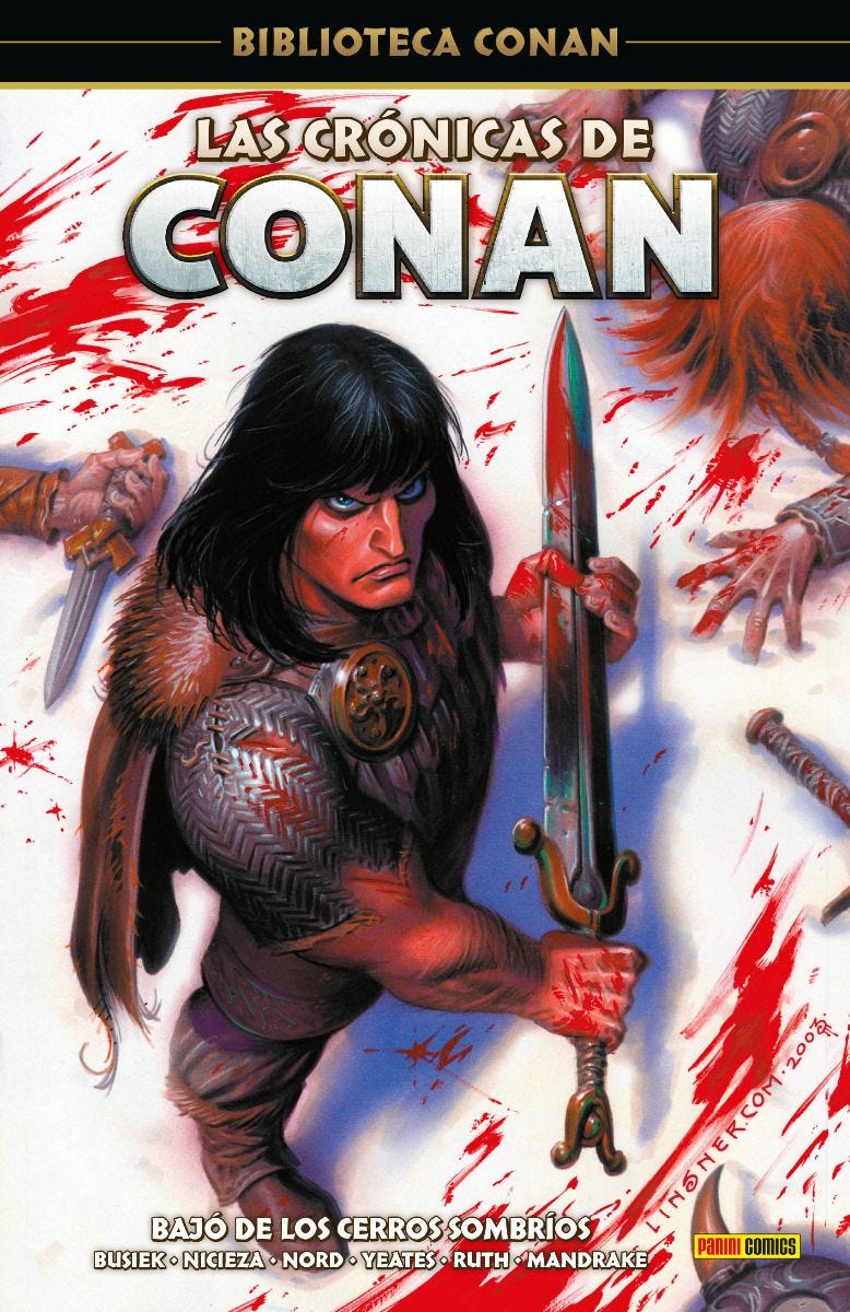 Biblioteca Conan. Las crónicas de Conan 01. Bajó de los cerros sombríos