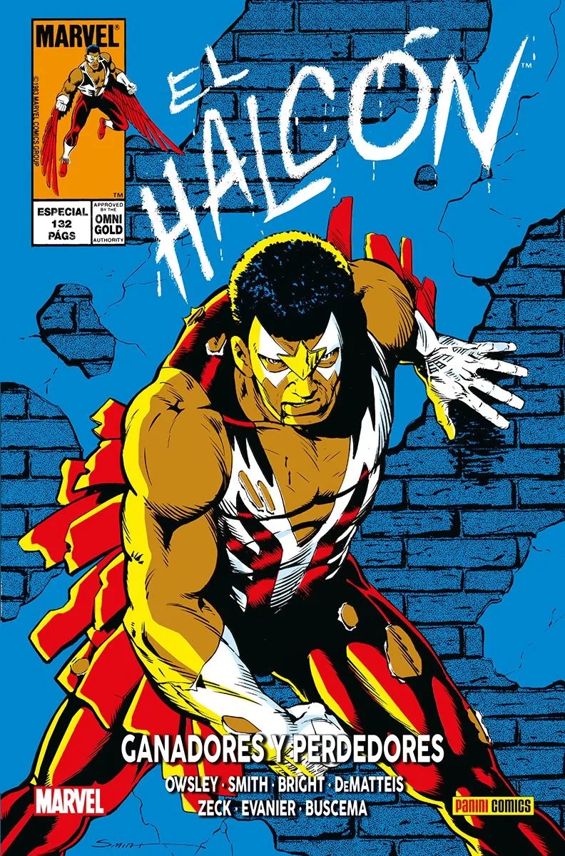 100% Marvel HC. El Halcón. Ganadores y perdedores