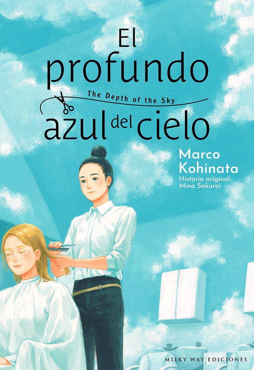 El profundo azul del cielo