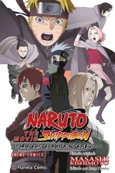 Naruto shippuden anime comic los herederos de la v