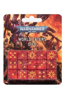 WARHAMMER 40000: WORLD EATERS DICE
