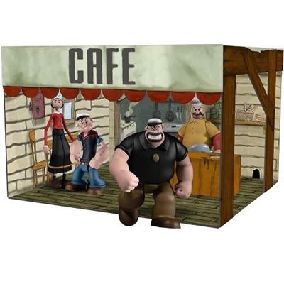 Popeye Figuras 5 Points Deluxe Box Set 9 cm
