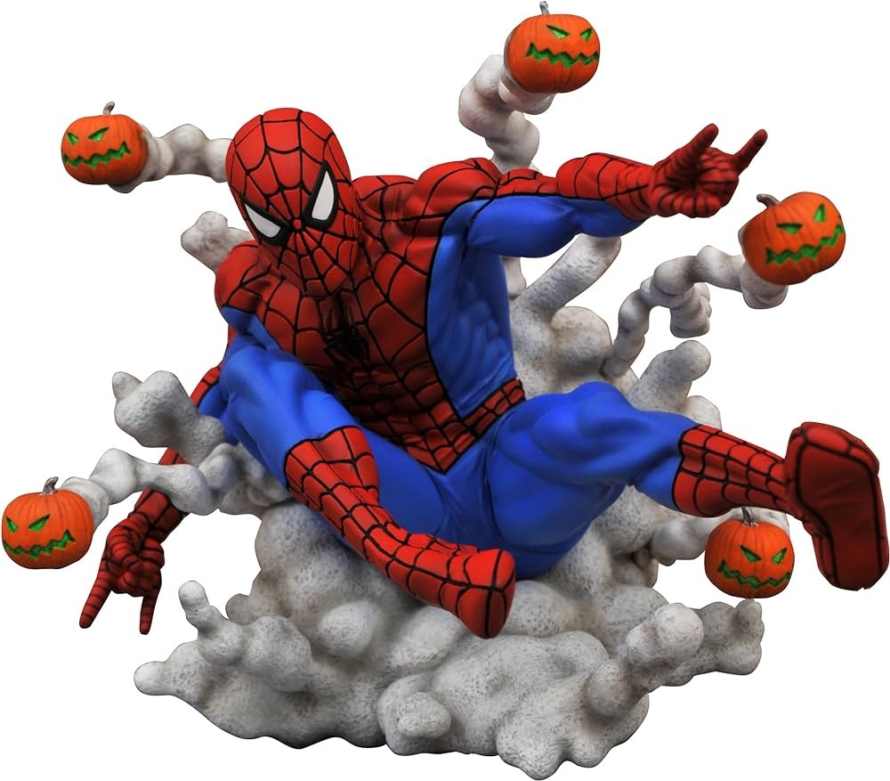 SPIDER-MAN PUMPKIN BOMBS FIGURA PVC 15 CM MARVEL C
