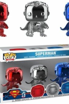 FUNKO POP! Vinyl Superman (Landing) (Chrome) Fall Convention